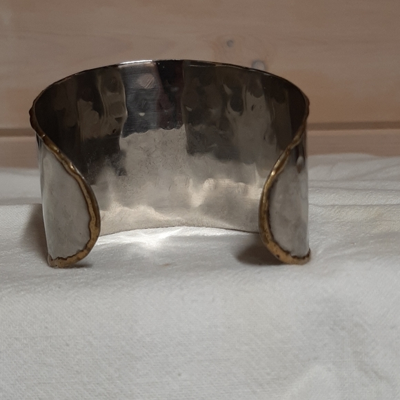 Handmade adjustable cuff bracelet - Picture 2 of 2